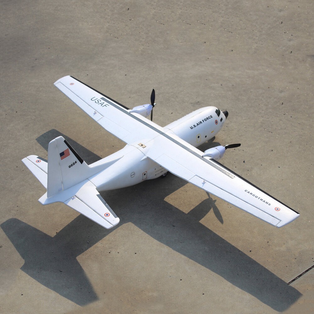 C-160 Cargotrans Twin Hercules 1120mm Wingspan EPOS Warbird Transport RC Aircraft Kit