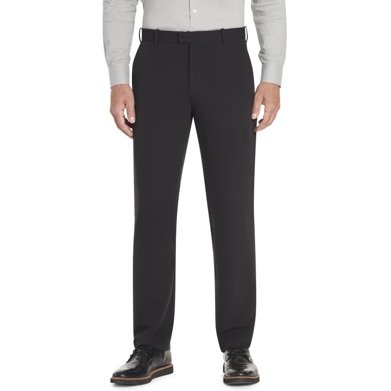 Van Heusen 男式弹性平直直筒裤